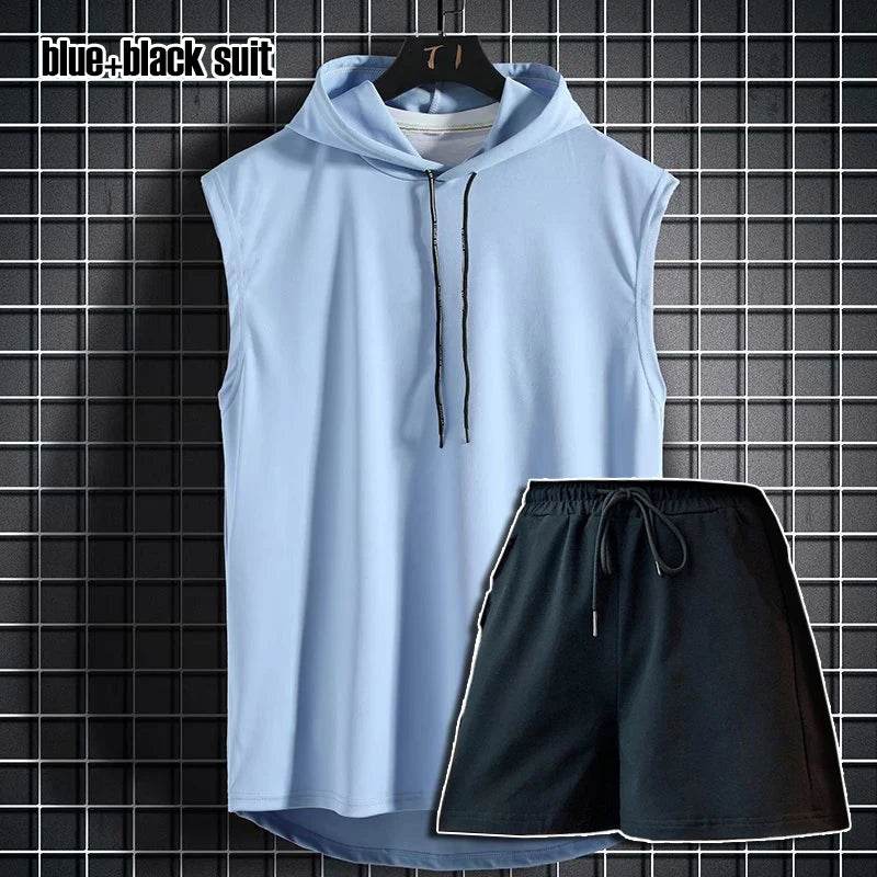 2023 Men's Hooded Sleeveless Cardigan Vest - Plus Size S-4XL Streetwear - Buy Center
