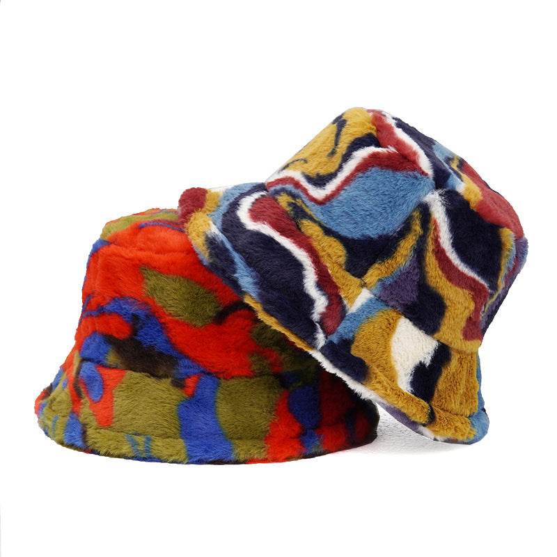 Buycenter Plush Fisherman Hat - Thick Warm Sun Shade for Men & Women - Buy Center