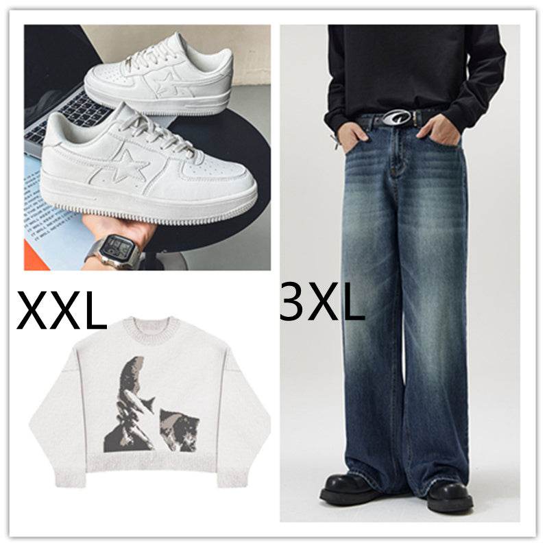 Thick Soled White Casual Sneakers for Men - Breathable Vulcanized Style - Buy Center