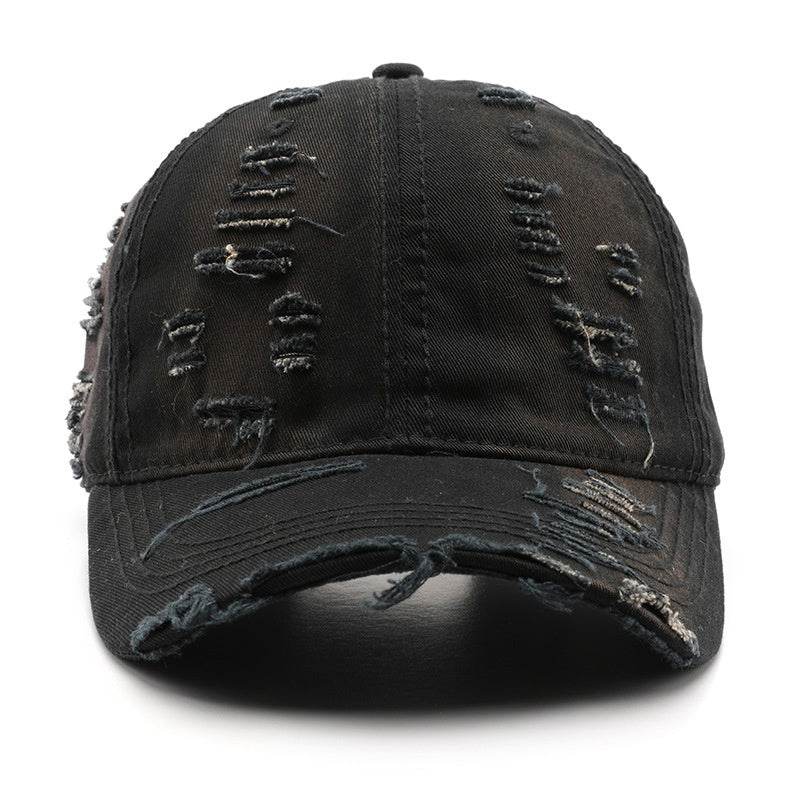 Retro Pure Color Washed Baseball Cap - Stylish UV Protection & Comfort - Buy Center