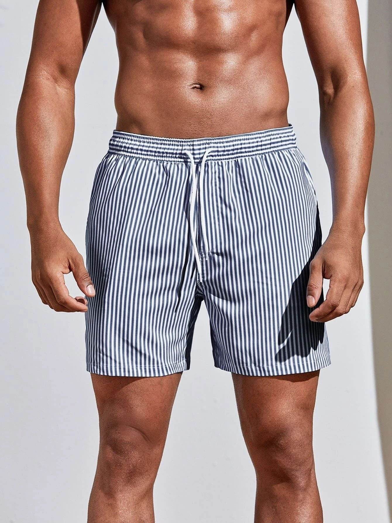 Buycenter Men's Digital Printing Casual Shorts - Sports Style, Elastic Fit - Buy Center
