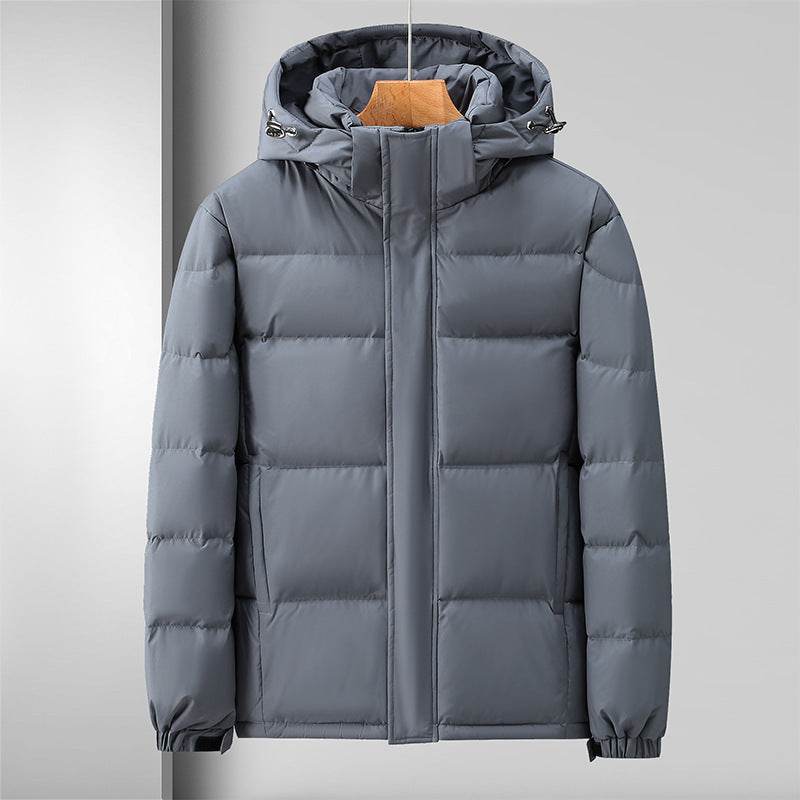 Men's Winter Down Jacket - Cozy Hooded Design for Stylish Warmth - Buy Center