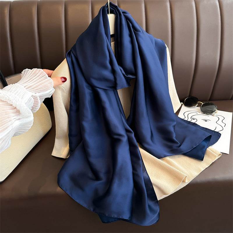 Pure Color Long Scarves - Women's Spring Autumn All-Match Accessory - Buy Center