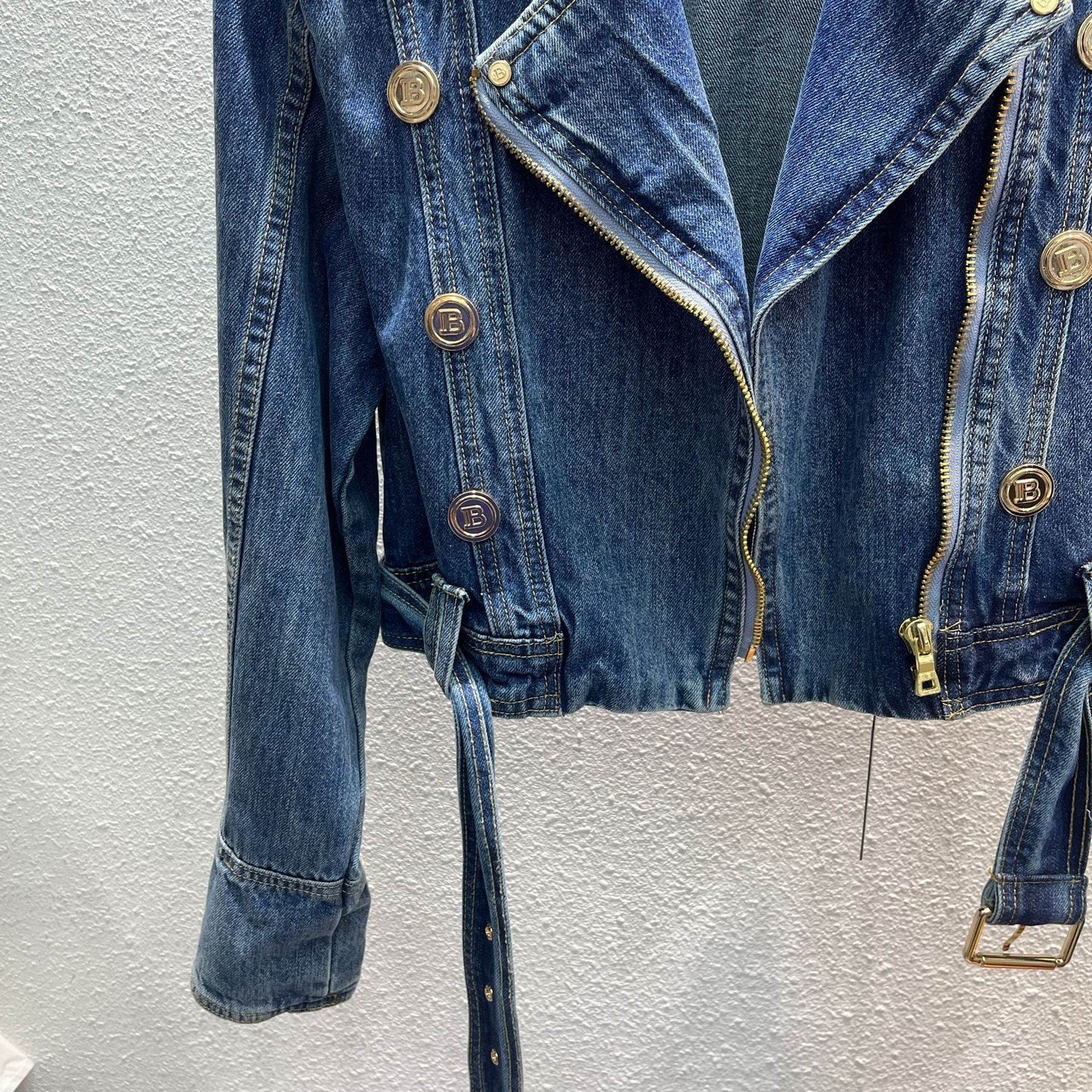 Popular Korean Style Denim Coat - Loose Fit Street Fashion Outerwear - Buy Center