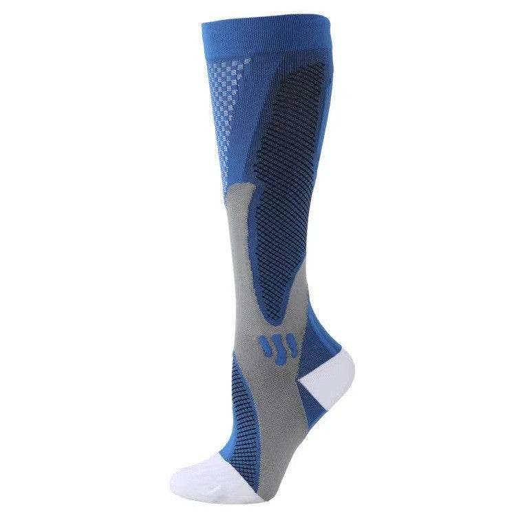 Compression Long Tube Sports Socks - Elastic & Durable, 3 Pairs for Athletes - Buy Center