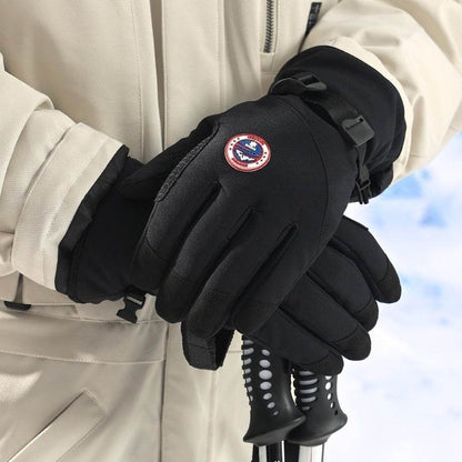 Men's Waterproof Skiing Gloves - Touch Screen & Windproof Design - Buy Center