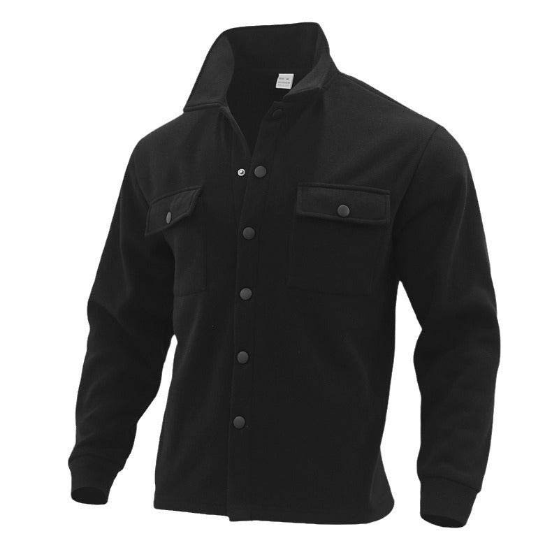 Men's Slim Fit Jacket - Stylish Cotton Blend for Spring & Autumn - Buy Center