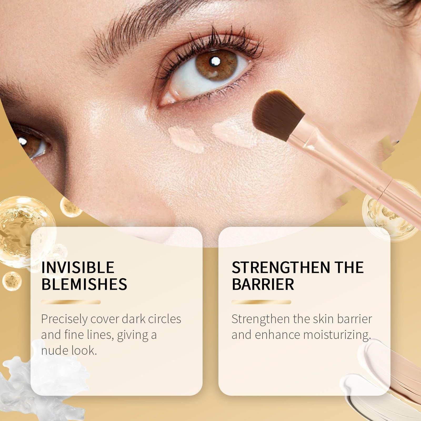 Colored Clay Undereye Corrector Concealer - Universal Shades for All Skin Tones - Buy Center