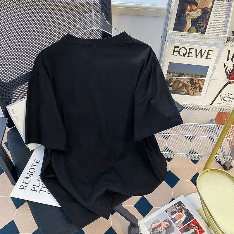 Trendy 3D Flower Short Sleeve Shirt - Casual Cotton for Men & Women - Buy Center