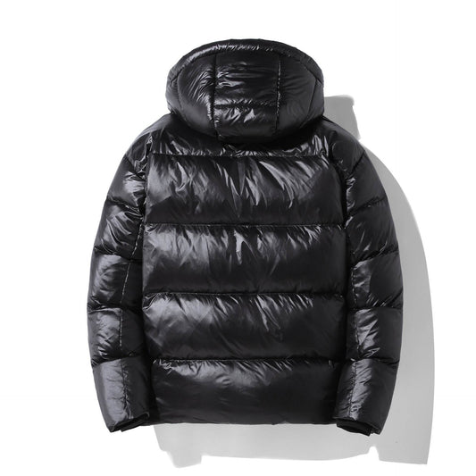 New Black Gold Plus-Sized Men's Jacket - Warm Padded Down Coat 2025 - Buy Center