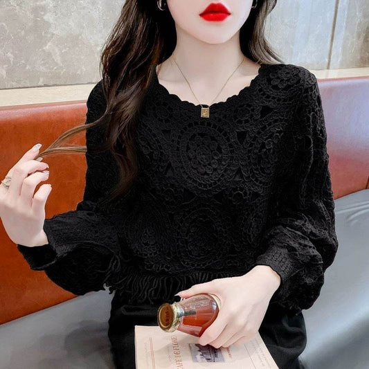 Women's Short Pullover Sweater Blouse - Trendy Casual Coat in 3 Colors - Buy Center