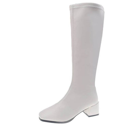 Thinner-Looked High Heel Boots - Stylish Black & Khaki Options for Women - Buy Center