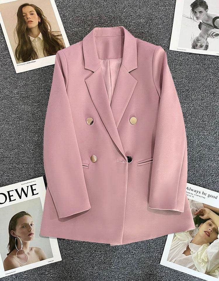 Women's Metal Buckle Suit Jacket - Stylish Commuting Perfect for 2025 - Buy Center