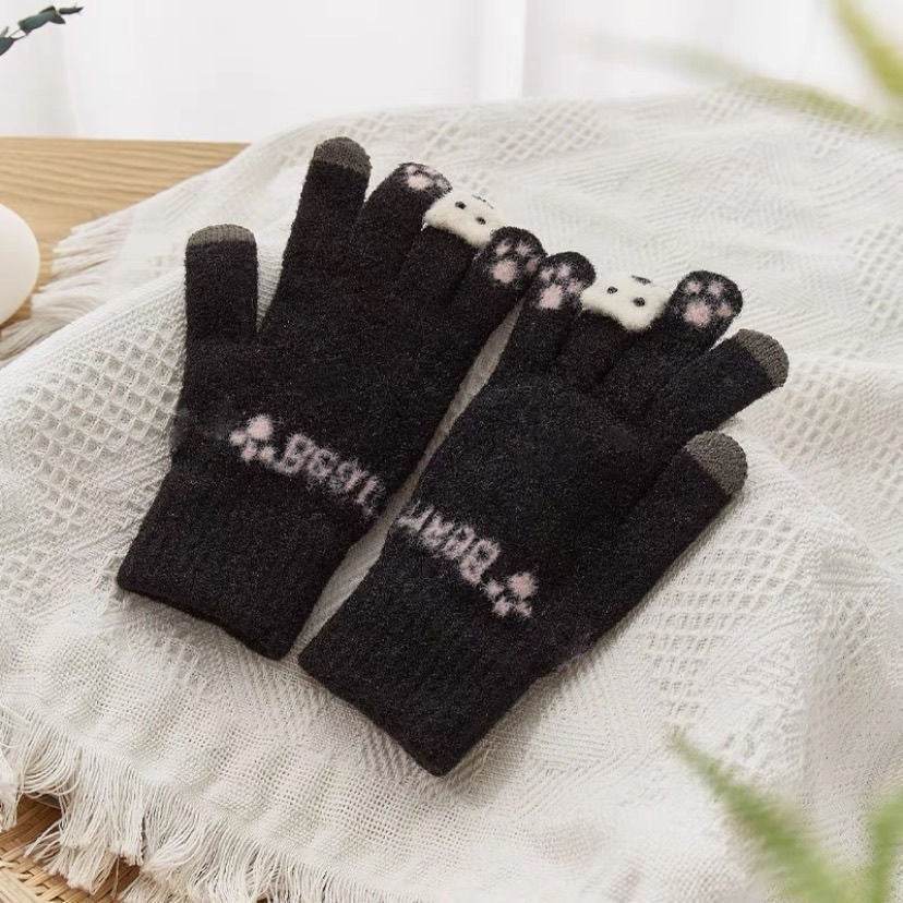 Fleece-Lined Women's Touch Screen Gloves - Cozy and Stylish Winter Accessory - Buy Center
