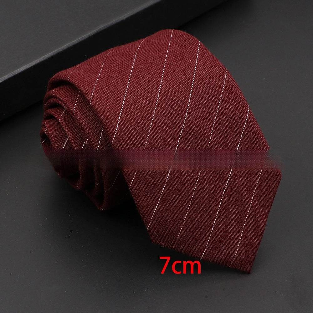 Korean Artificial Woolen Necktie for Men - Casual & Formal Accessory 2025 - Buy Center