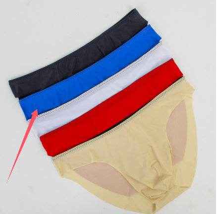 Stylish Men's Ice Silk Briefs - Low Waist Comfort, Sizes M-XXL