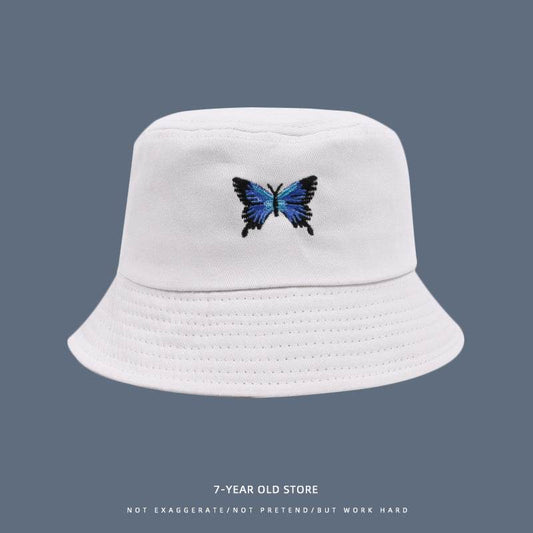 Buycenter Women's Embroidered Bucket Hat - Casual & Sun-Proof Design - Buy Center