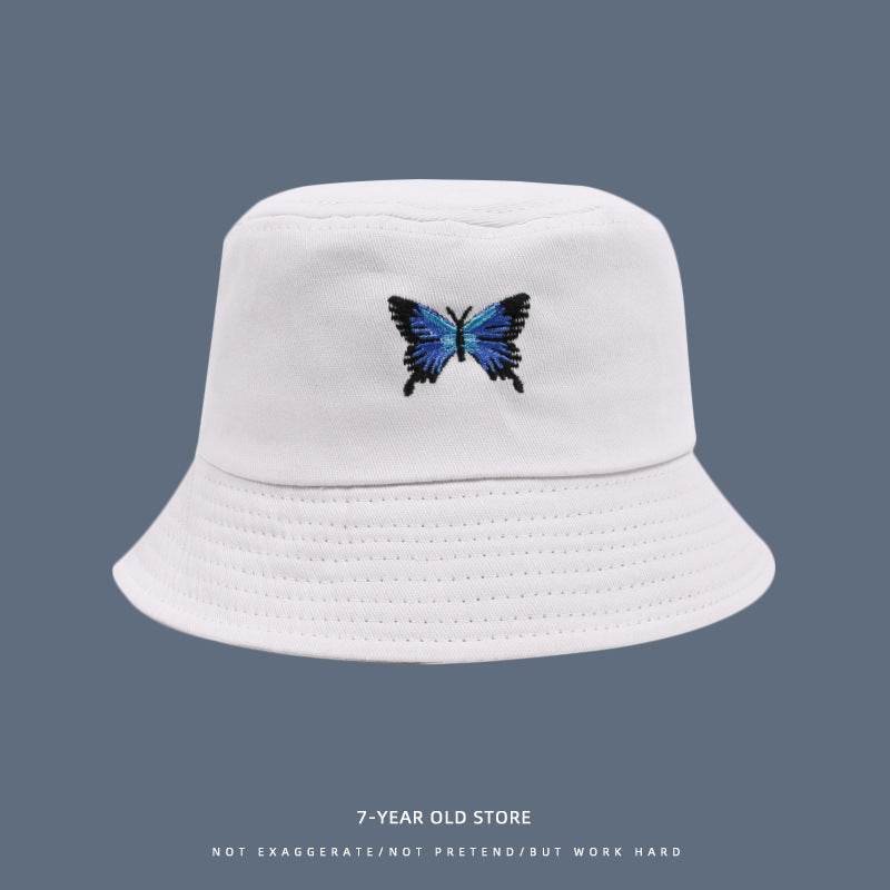 Buycenter Women's Embroidered Bucket Hat - Casual & Sun-Proof Design - Buy Center