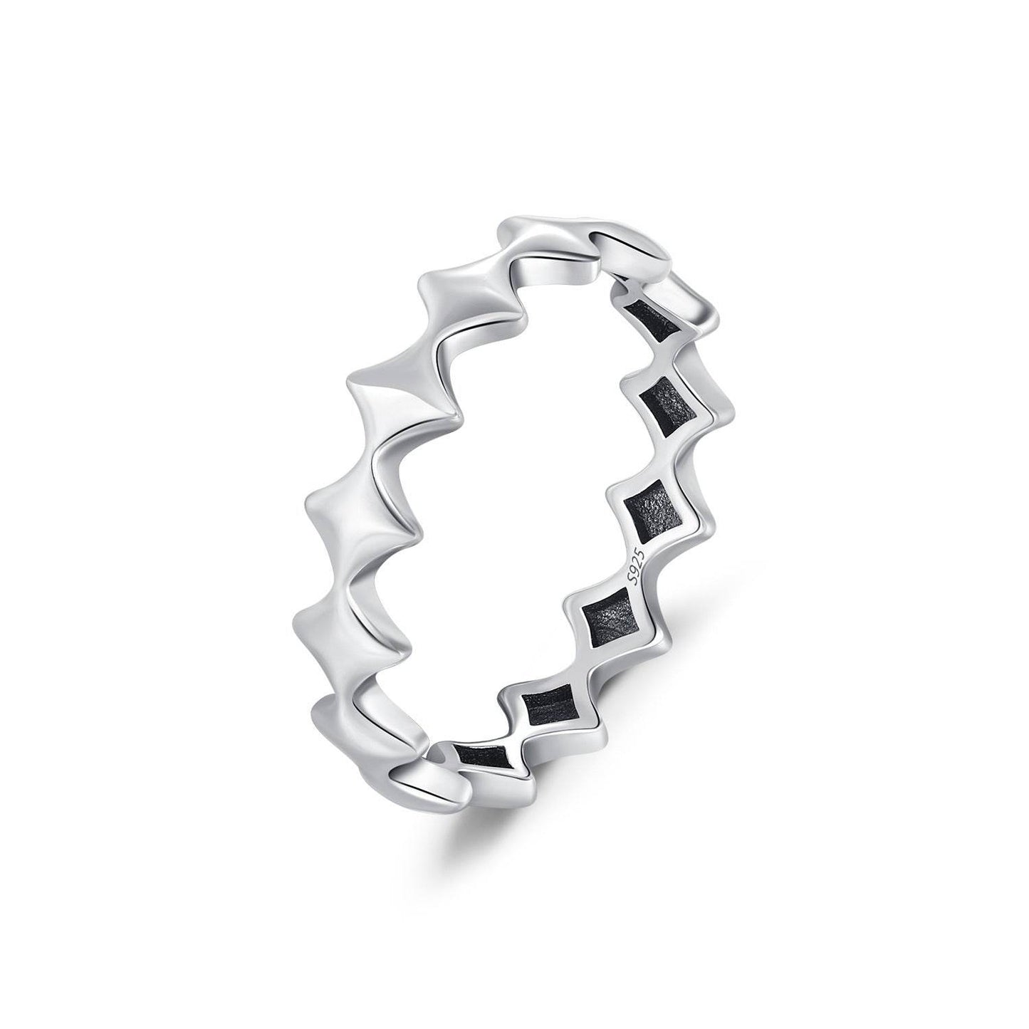 Retro Star Ring - Unique Silver Five-Pointed Star for Stylish Outfits - Buy Center
