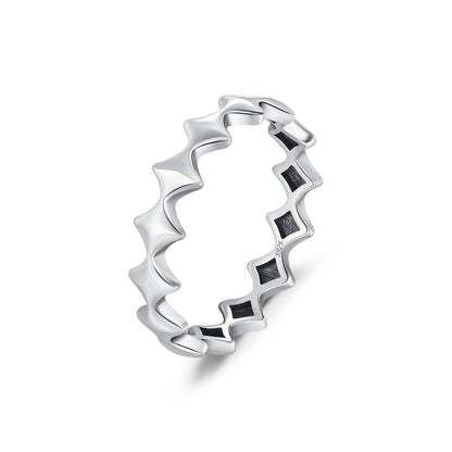Retro Star Ring - Unique Silver Five-Pointed Star for Stylish Outfits - Buy Center