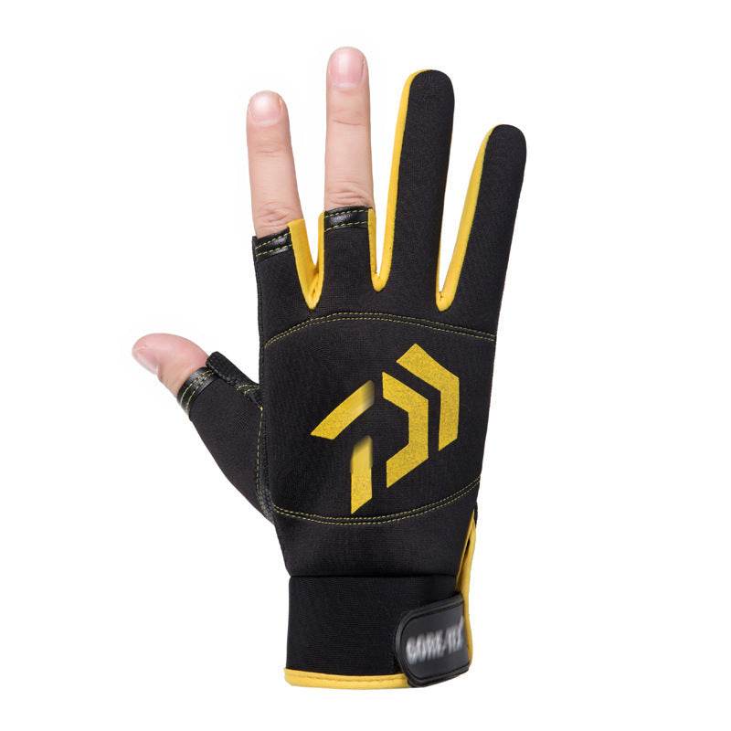 Outdoor Fingerless Fishing Gloves - Waterproof, Windproof for All Anglers - Buy Center