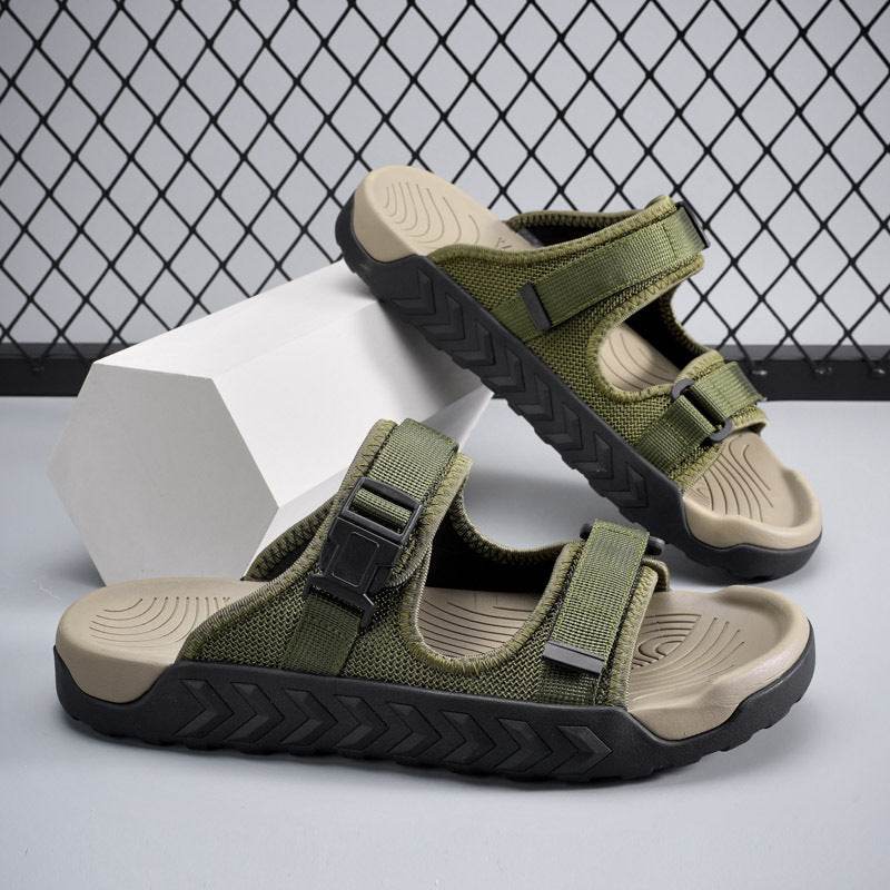 Men's Casual Beach Slippers - Breathable Anti-Slip Summer Sandals - Buy Center