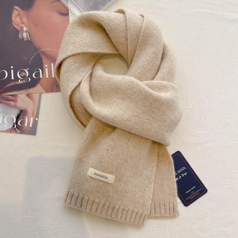 Women's Pure Wool Scarf - Cozy Wraps in Stylish Tie-Dye Colors - Buy Center