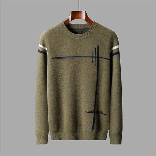 Buycenter Men's Warm Woolen Sweater - Trendy Stylish Leisure Wear 2025 - Buy Center