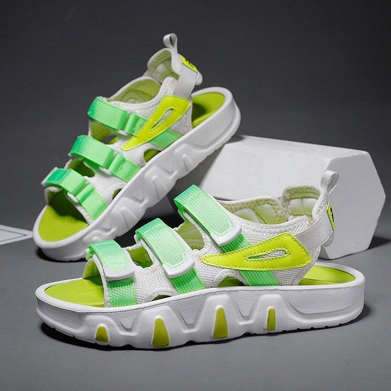 Stylish Wear-Resistant Platform Beach Sandals for Men - Non-Slip & Breathable - Buy Center