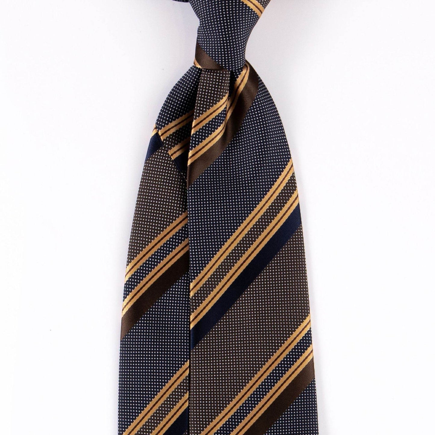 Men's Casual Twill Tie - Stylish Striped Design for Versatile Wear - Buy Center