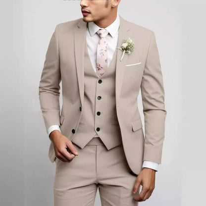 Men's Casual Two Button Suit Set - Stylish Comfort for Every Occasion - Buy Center