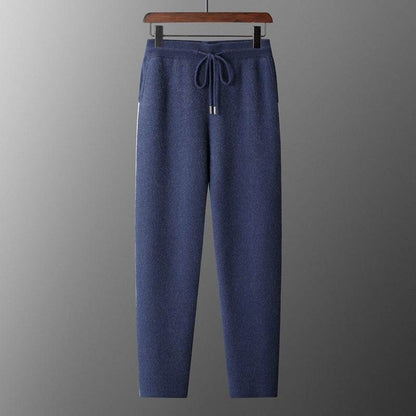 Cashmere Harem Pants for Men - Thickened Loose Fit in Assorted Colors - Buy Center