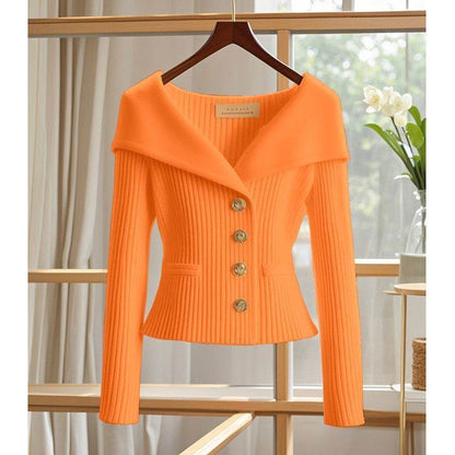 High-End Design Waist Sweater - Loose Fit, Trendy Style for All Sizes - Buy Center