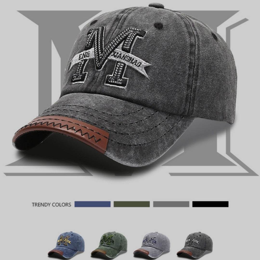 Retro Peaked Cap for Spring & Autumn - Unisex Sun Hat in 4 Colors - Buy Center