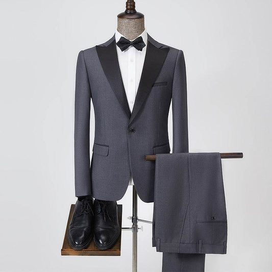 Buycenter Men's Business Suit - Formal Stage Performance Wear, Multiple Sizes - Buy Center