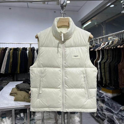 Men's Youth Stand Collar Down Vest - Stylish, Warm & Versatile Fashion - Buy Center