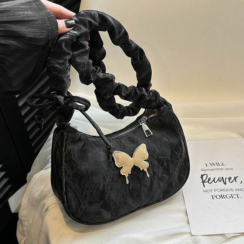 Buycenter Casual Crossbody Bag - Bow Design, Soft PU Material - Buy Center