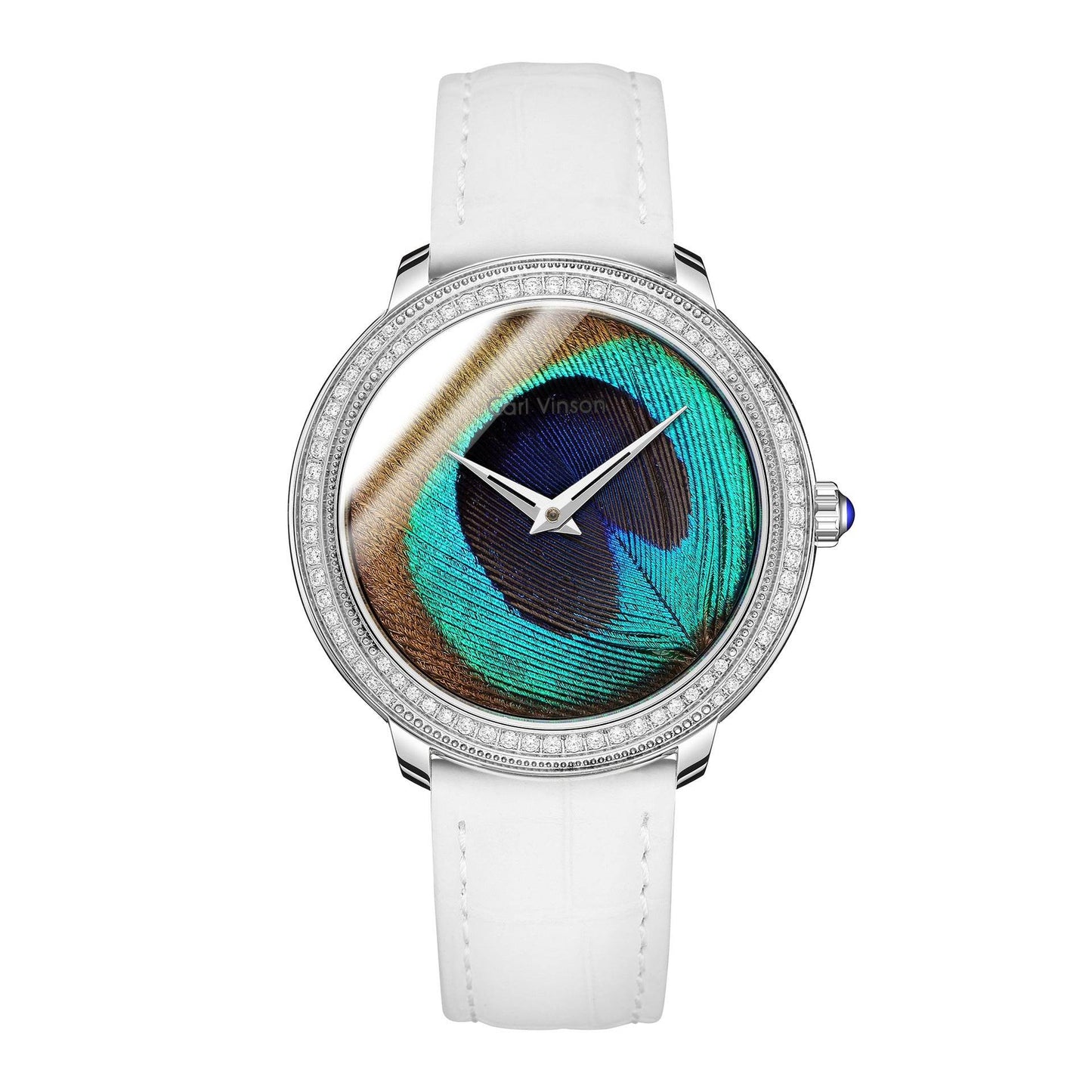 Buycenter Women's Waterproof Belt Watch - Feather Dial & Quartz Movement - Buy Center