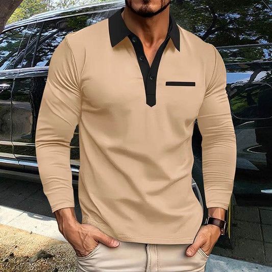 Buycenter Slim Fit Long Sleeve Top - Asymmetric Style in Multiple Colors - Buy Center