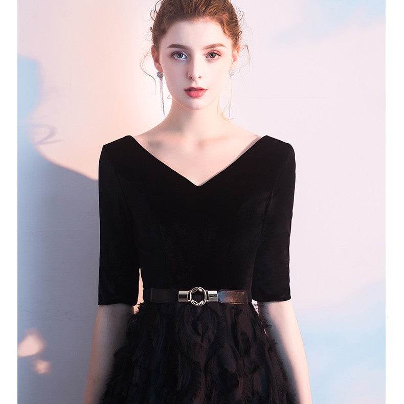 Buycenter Black Evening Dress for Women - Elegant, Slim Fit Style - Buy Center