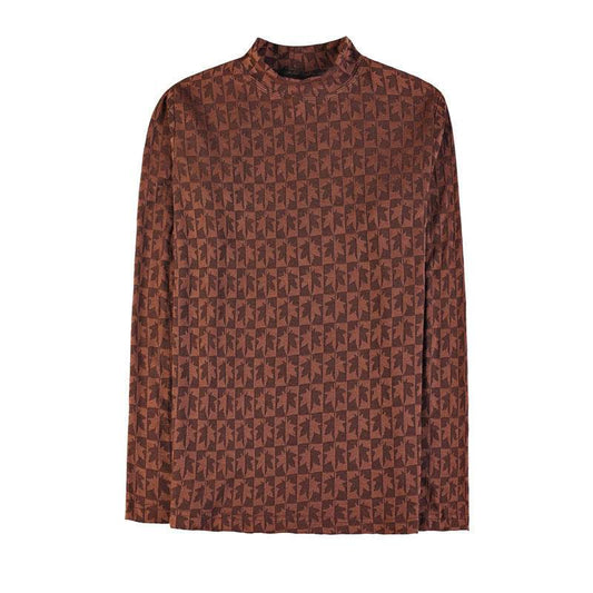 Men's Slim Fit Half High Collar T-Shirt - Trendy Casual Style 2025 - Buy Center