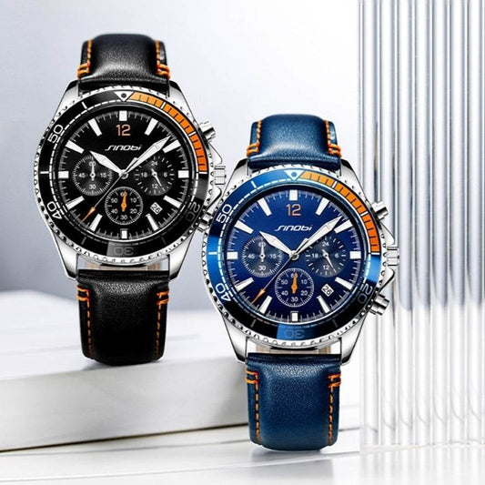 Men's Multi-Function Sport Chronograph Watch - Luminous & Water Resistant - Buy Center