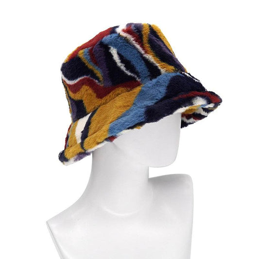 Buycenter Plush Fisherman Hat - Thick Warm Sun Shade for Men & Women - Buy Center