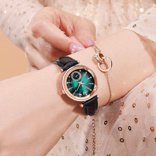 Buycenter Women's Fashion Bamboo Knot Pattern Belt Watch - Waterproof 30M - Buy Center