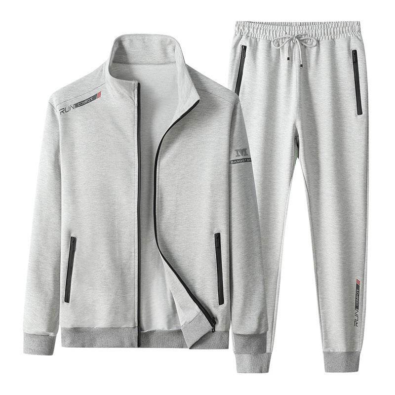 Stylish Spring & Autumn Printed Pajama Set - Jacket & Trousers Included - Buy Center