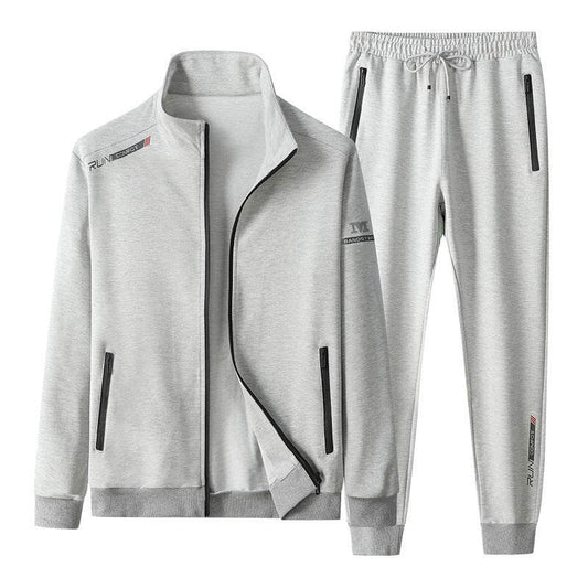 Stylish Spring & Autumn Printed Pajama Set - Jacket & Trousers Included - Buy Center
