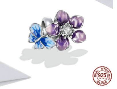 Sterling Silver S925 Beaded Bracelet - Colorful Geometric Design 2025 - Buy Center