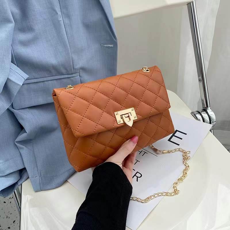 All-Match Diamond Chain Shoulder Bag - Stylish Crossbody for Modern Women - Buy Center