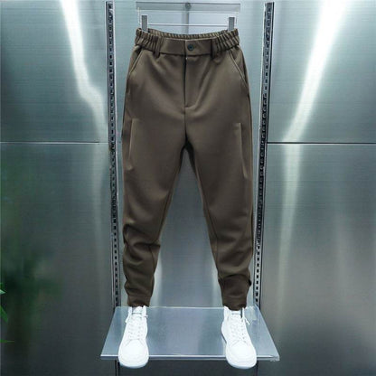 Casual Cropped Harem Pants for Teens - Trendy Loose Tapered Style - Buy Center
