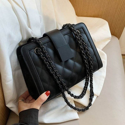 Fashion All-Match Crossbody Chains Bag - Trendy Corduroy Style 2025 - Buy Center